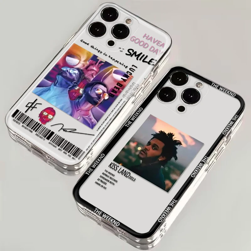 THE W-WEEKND Soft Case for Samsung S10 S10E S20 FE S21 Plus S21 S24 Ultra S30 Note 10 20 M33 M52 M53 A23 A35 A55