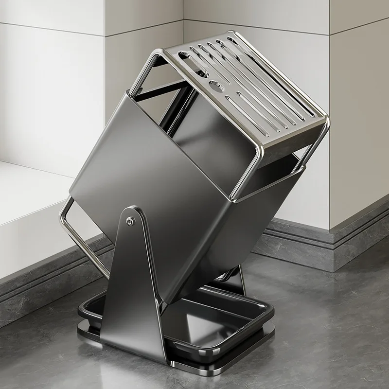 

Design Vegetable Knife Holder Integrated Placement Saving Knife Holder Popular Kitchen Supplies Soporte Para Couteaux XY40DJ