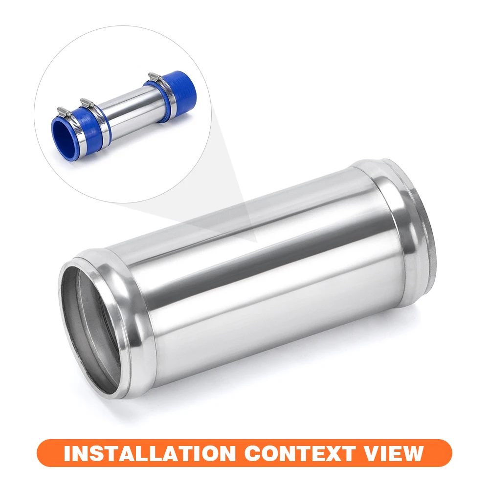 free ship - Alloy intake Turbo Intercooler Piping Extensor Hose Adapter Joiner Pipe Connector Silicone 32mm 38mm 63mm 70mm 76mm