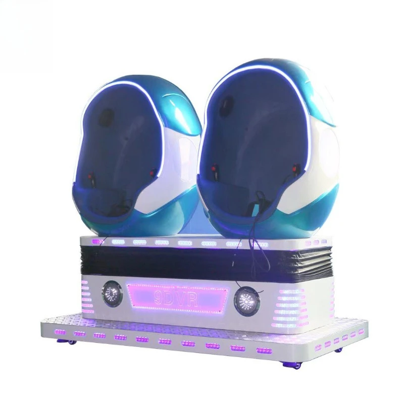9D Cinema Single Double Egg Chair Space Capsule Virtual Reality Interactive Equipment VR Experience Game Console