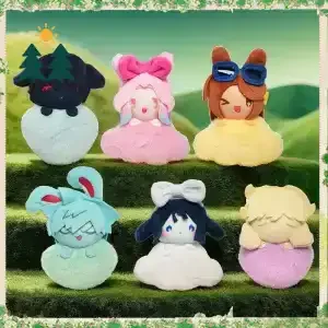 Original Alien Stage Rabbit Series Plush Mini Pendant Blind Box Cute Soft Fun Doll Desktop Ornament Collect Toys Girls Gift