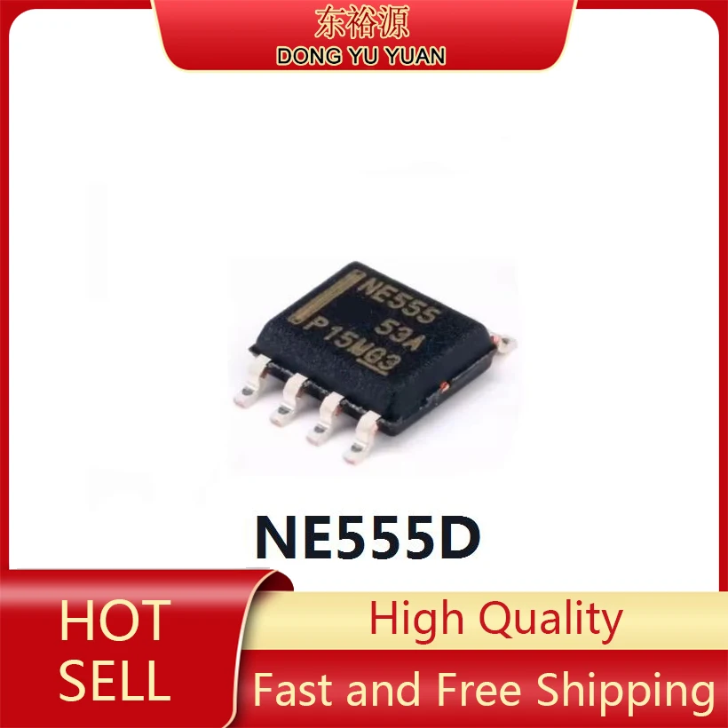 10Pcs NE555D 555 Ti…