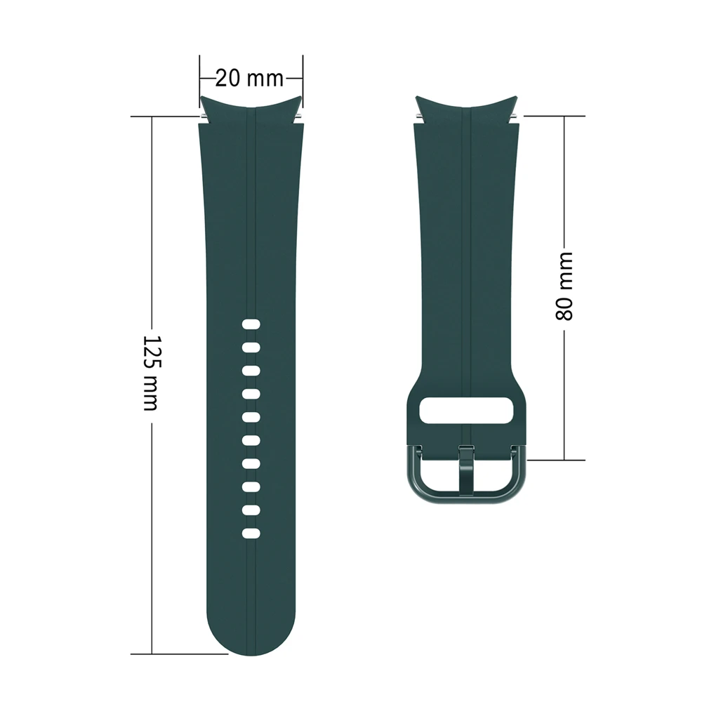 Strap Für Samsung Galaxy Uhr 5 pro 45mm 4 klassische 42mm 46mm smartwatch correa Sport Armband Galaxy uhr 5 4 44 mm 40 mm band