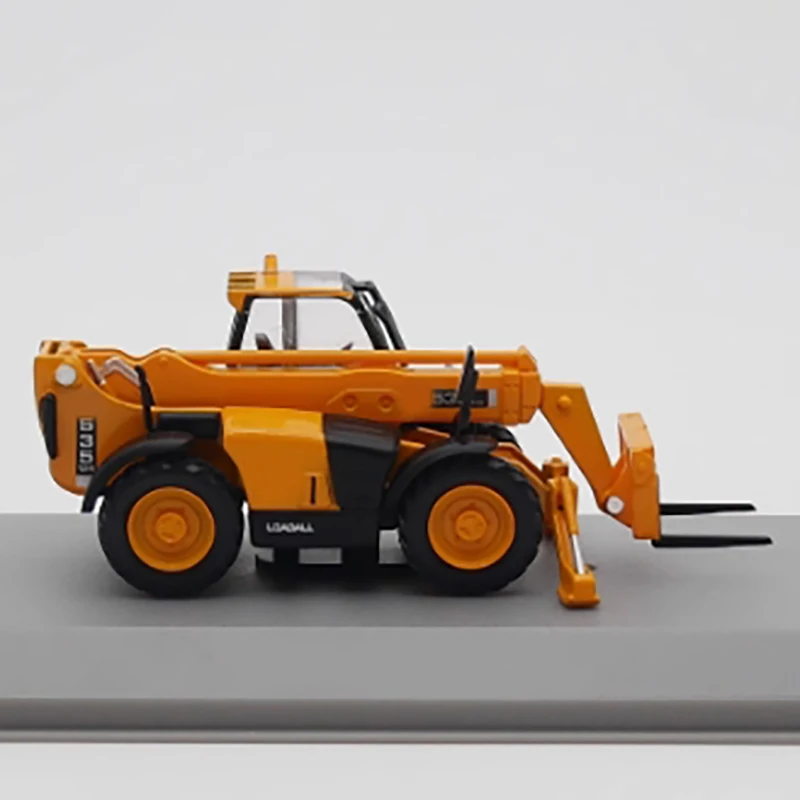 مقياس 1:72 JCB 535 125 تلسكوبي بوم رافعة شوكية محاكاة سبيكة لودر أطفال بالريموت كنترول نموذج عرض تحصيل هدية لعبة تذكارية