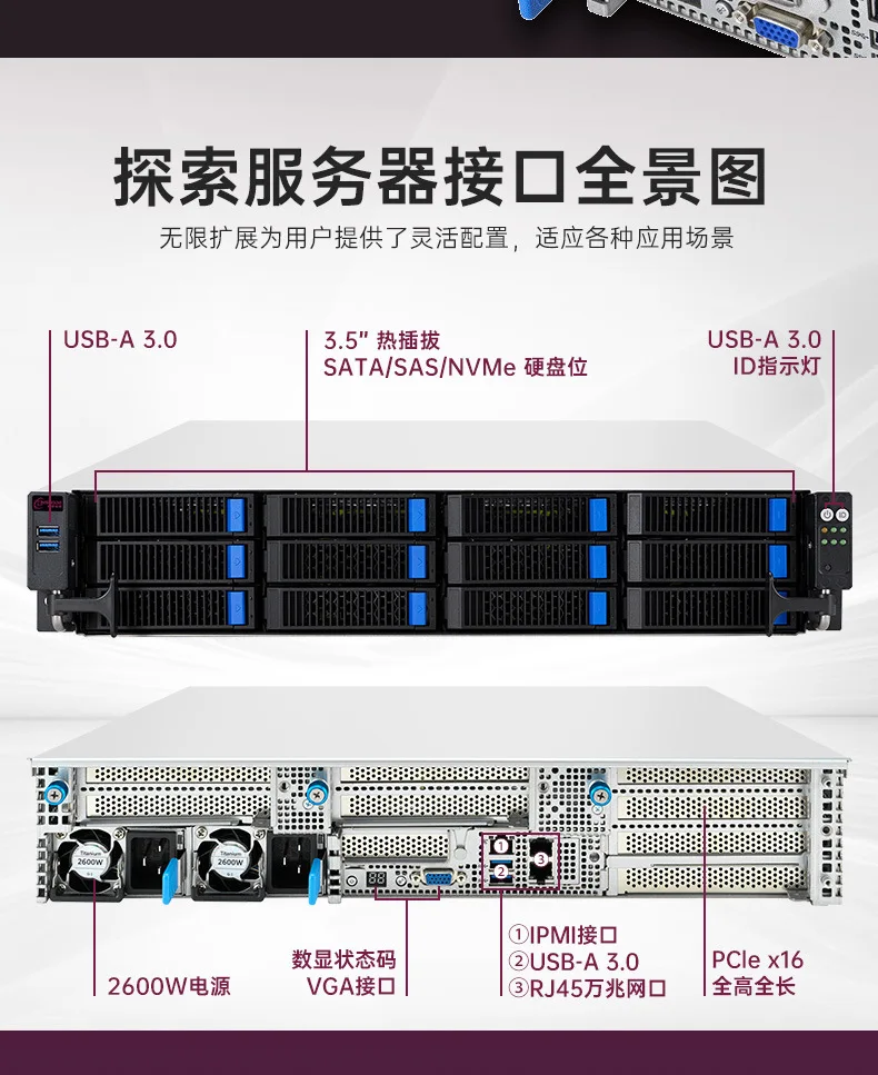 G8204A Dual AMD EPYC9554/9654/9754/9684X