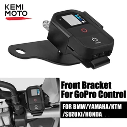 For BMW R1200GS Front Bracket for Go Pro Remote Control for BMW F700GS F800GS G310R G310GS 2013-2018 Motorcycle Accessories