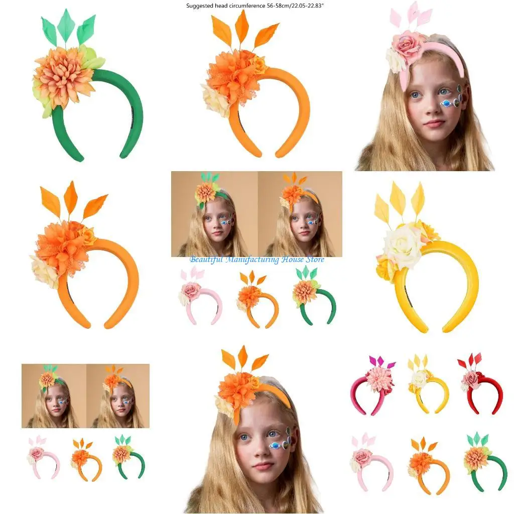 

E56A Feathers Headbands for Washing Face or Facials,Skincare Headbands, Face Wash Headband Candy Color Makeup Headbands
