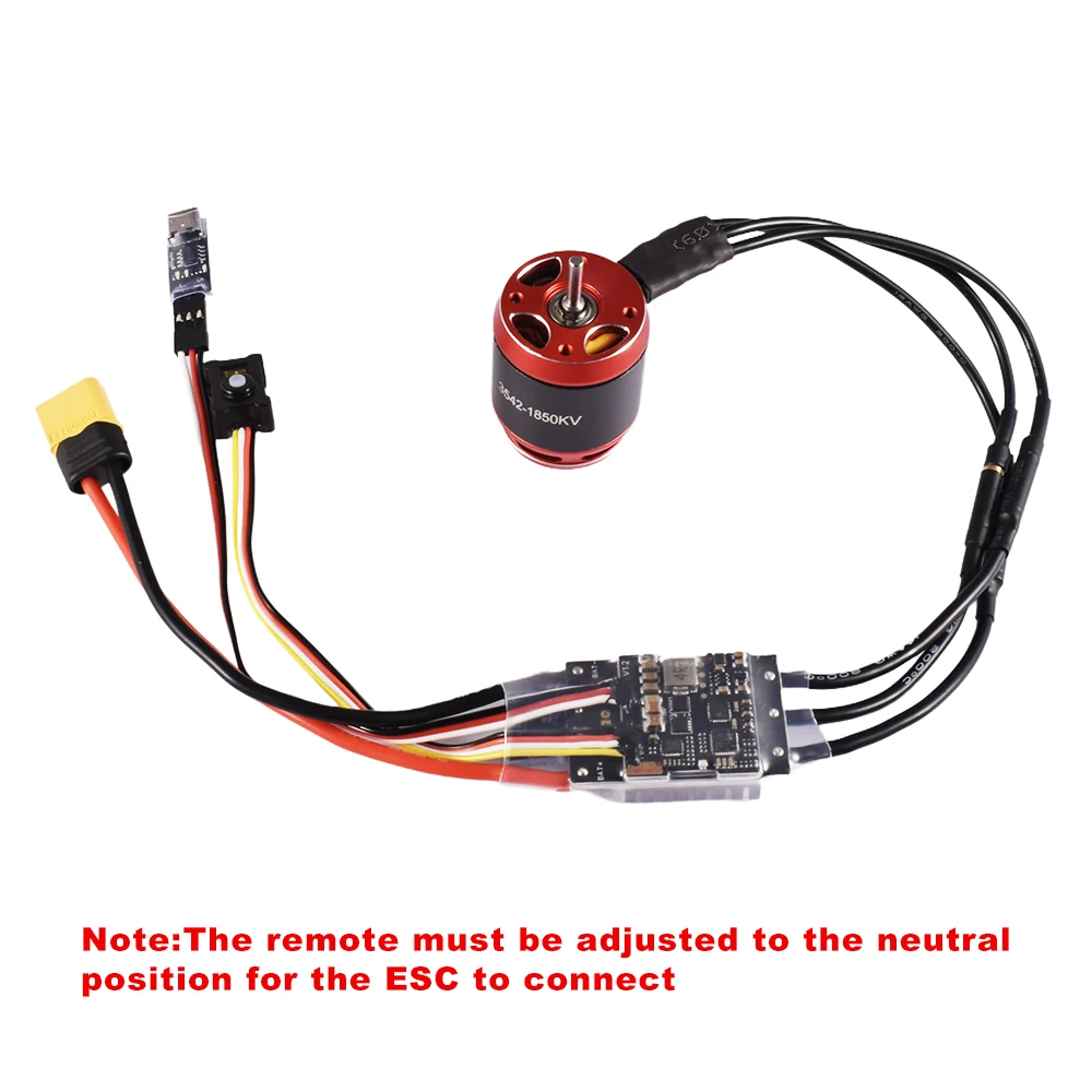 9IMOD RC Brushless Combo AM32 80A ESC 3542 1850KV/2250KV Brushless Motor Gearbox for Axial SCX10 RC Crawler Car Upgrades Parts