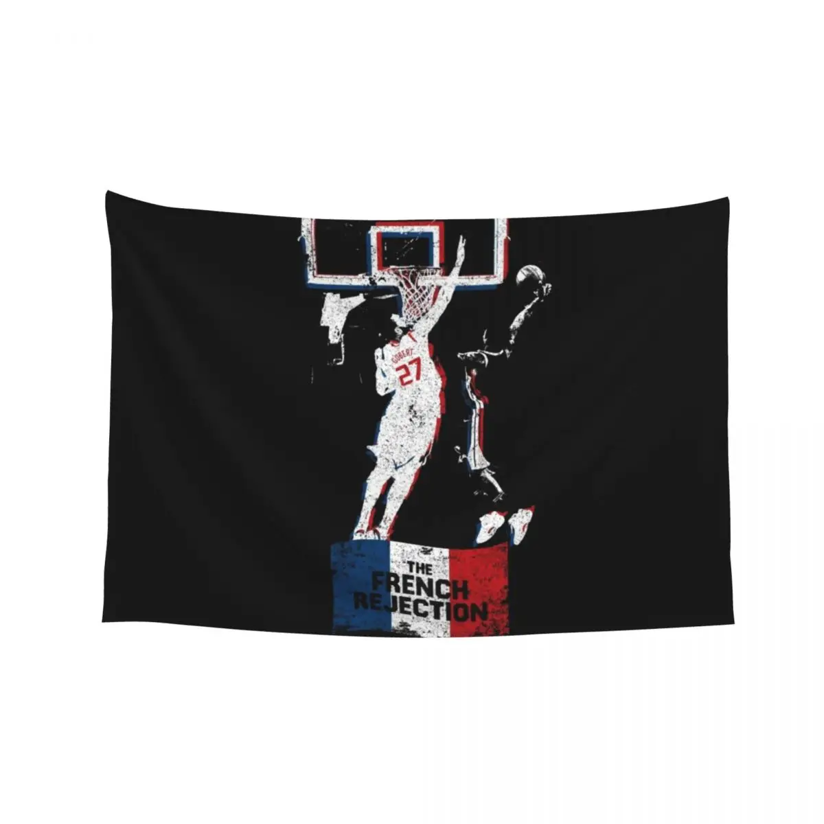 

The French Rejection - Rudy Gobert Tapestry Mushroom Room Decor Korean Style Tapestry