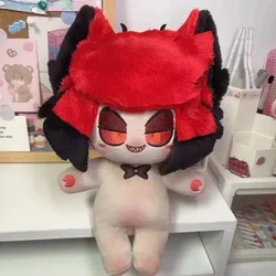 In Stock No Attributes Red Hiar Handsome  Anime Cosplay Soft Stuffed Body Dress Up Clothes Cute Xmas Gift 20CM
