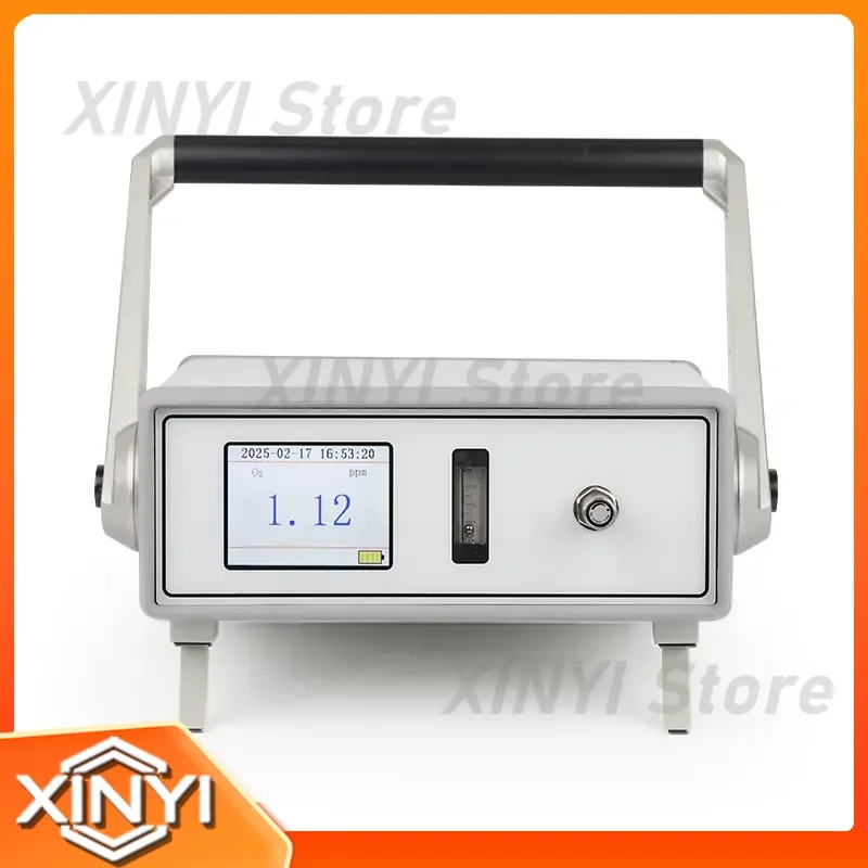 Portable Micro Oxygen Analyzer for Gas Detection Dew Point Meter High Precision Intelligent Oxygen Sensor for Industrial