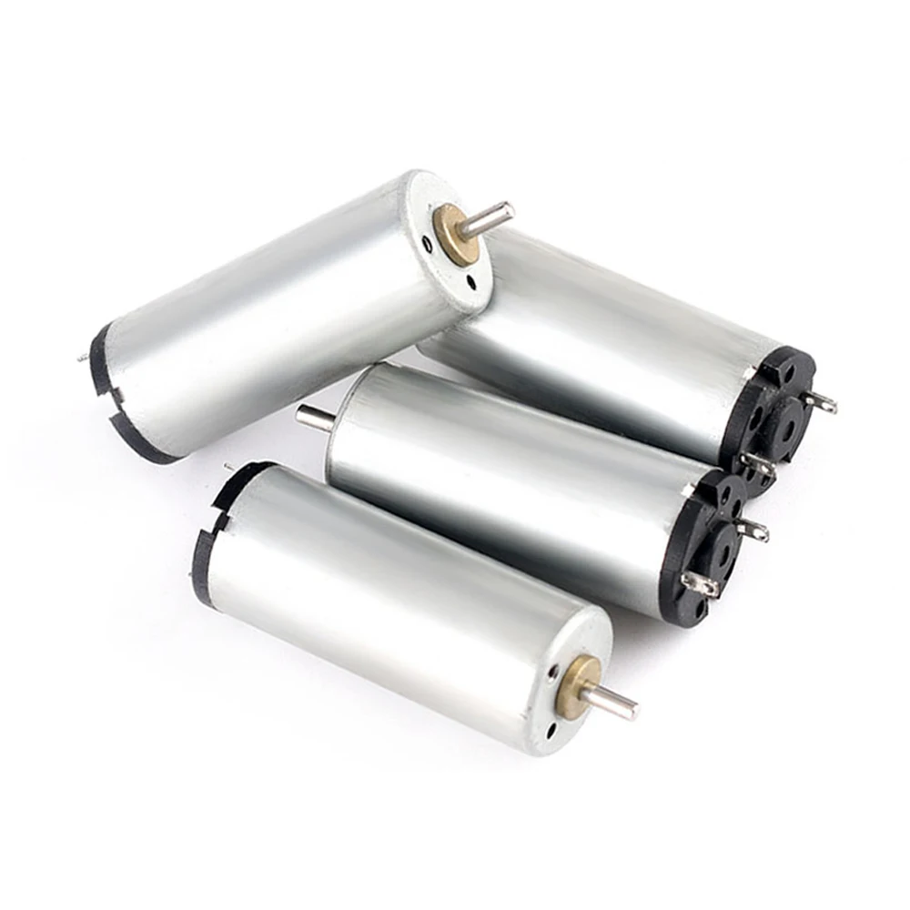 5PCS Brush DC Motor 1230 3V Cylindrical Small Motor 18500RPM High Power Model Motor
