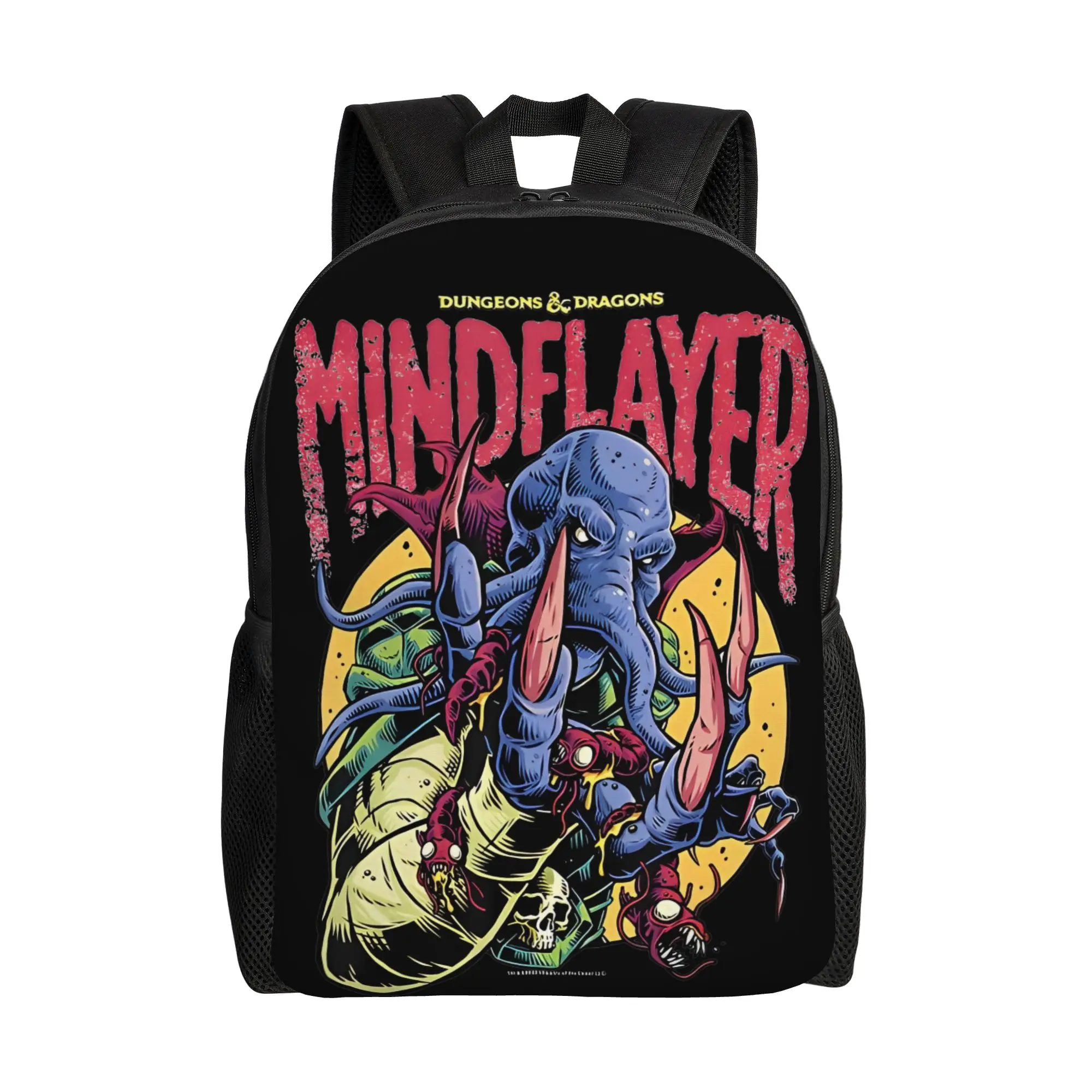 

Модный рюкзак с логотипом Dungeon Dragon Mindflayer, модный рюкзак для активного отдыха, походов, путешествий, для мужчин и женщин, холщовые сумки для колледжа