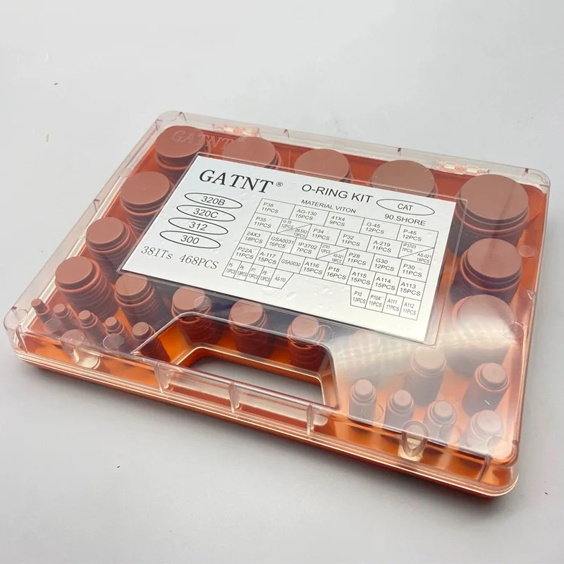 

For Hitachi Komatsu Oil Seal Repair Kit Kobelco Oil Seal Box All Size Viton Seal Box Excavator Parts High Quality