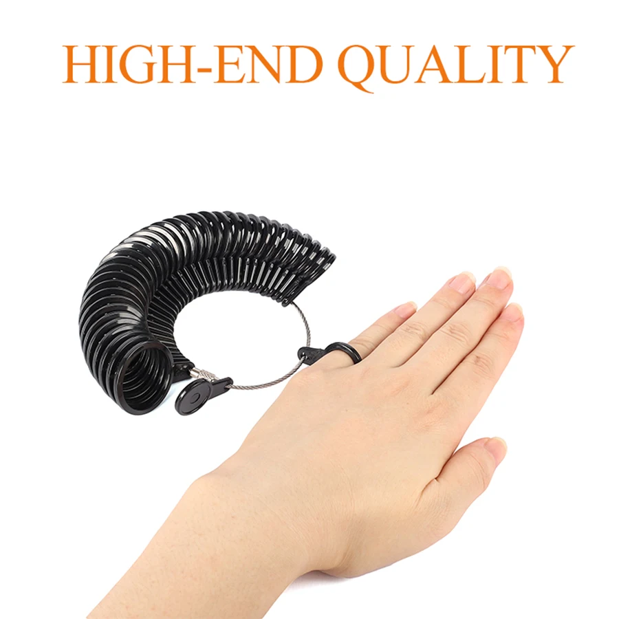 

Ring Sizer Gauge Set US 1-13 With Half Size and UK A-Z Sizes Jewelry Measuring Tool for Ring Makers and Sellers