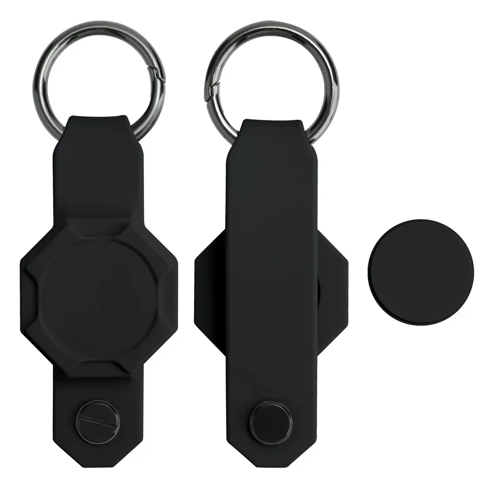 Porte-Clés en Silicone pour Apple Airtags, Étui Étanche pour Homme, Accessoires, Bague Anti-Perte