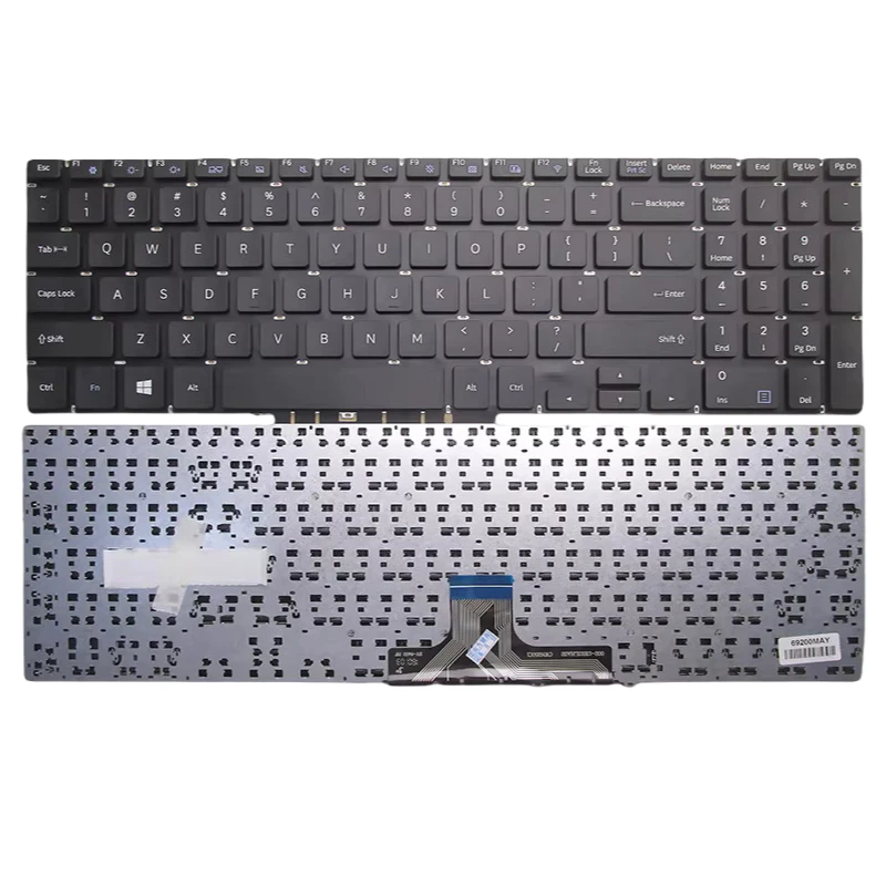 Laptop Replacement US Keyboard For Samsung NP 500R5H 550R5L 500R5M 500R5K 350XAA 300E5K E5M