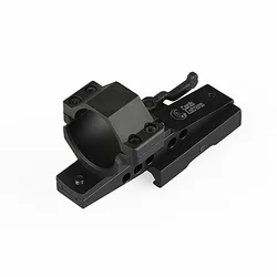 PPT 전술 에어소프트 에어건 라이플 스코프 마운트, 30mm 링 라이플 스코프 마운트, 20mm 사냥 액세서리 GZ24-0001