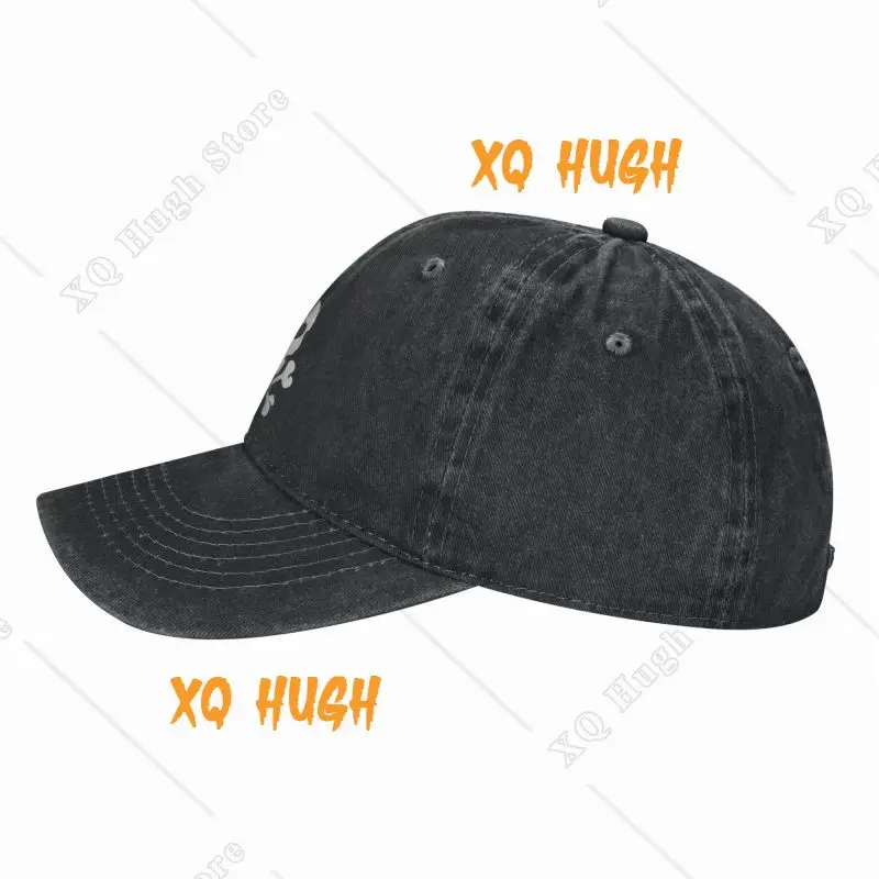 Custom Unisex Cotton Jolly Roger Skull Pirate Flag Baseball Cap Adult Adjustable Dad Hat for Men Women Sports