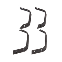 ABJL-4Pcs Wheel Eyebrow Fender Wheel Cover For MN D90 MN-90 D91 D96 D99 MN99S 1/12 RC Car Upgrade Parts Accessories