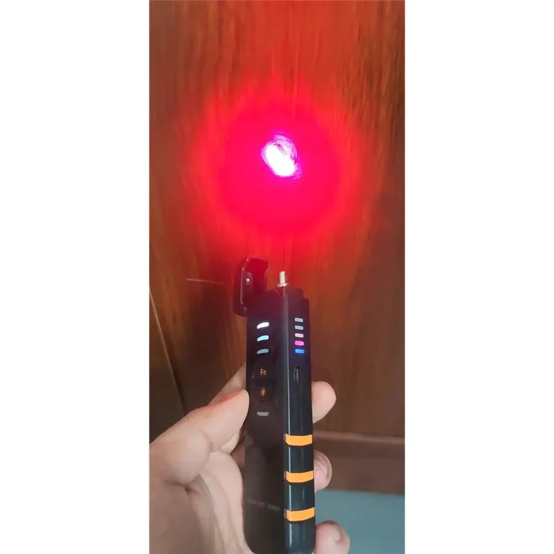 Stylo de Test de Fiber optique A99E-VFL 15MW, outil Rechargeable, stylo à lumière rouge avec éclairage LED Rechargeable par USB