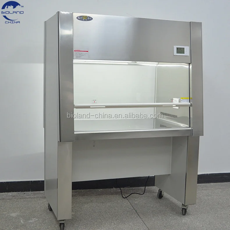 Two-person Single-side Medical Clean Bench Vertical Air Laminar Flow Cabinet Fume Hood