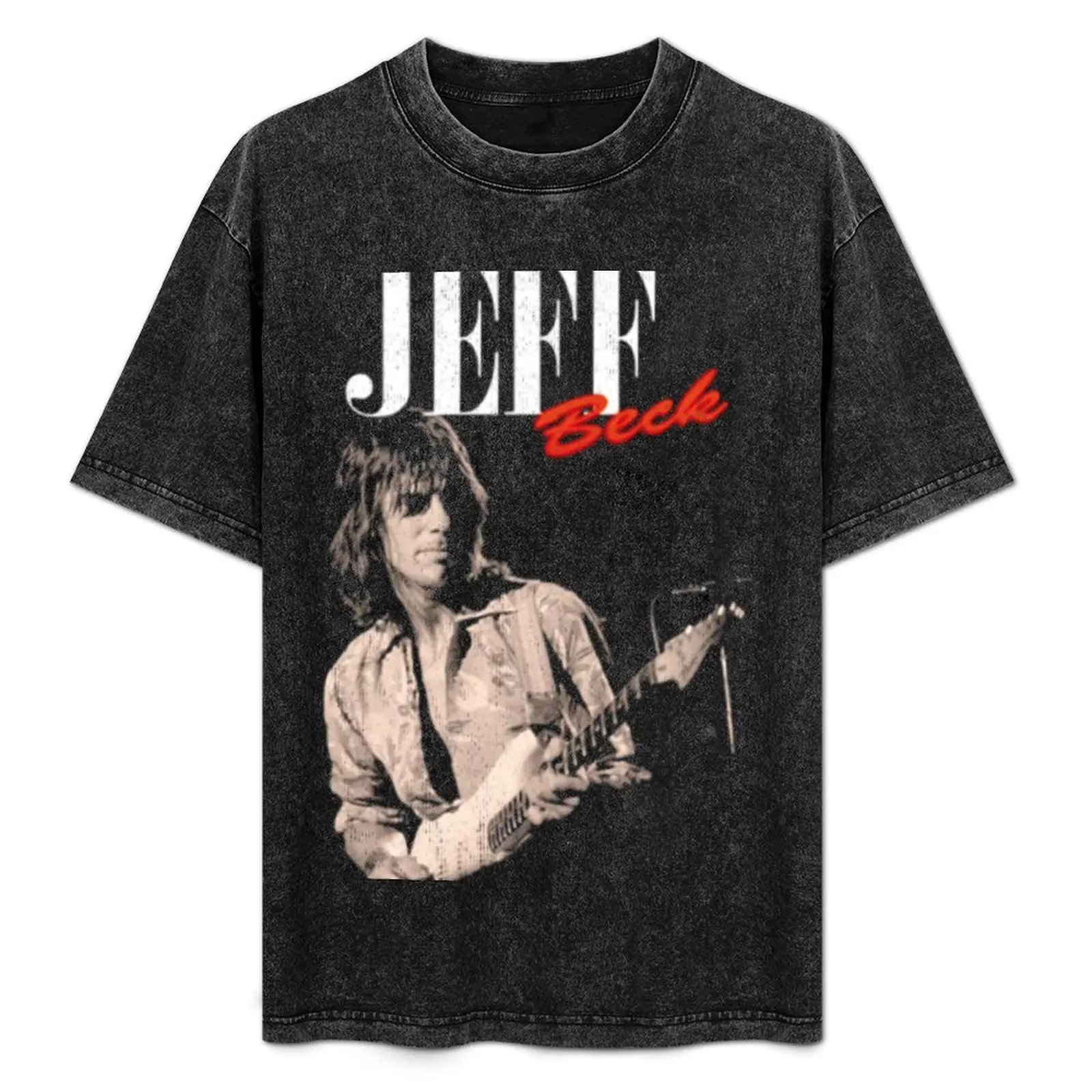 Рок Джефф Бек крутая футболка с принтом животных для мальчиков, милая одежда, мужская футболка, мужская футболка с рисунком