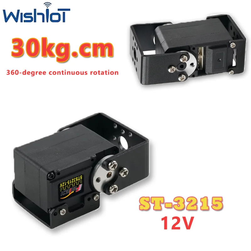 

Цифровой серводвигатель STS3215 с двумя осями, 30 кг, магнитное кодирование, 360° ° Сервоприводы с непрерывным вращением и высокоточной обратной связью, детали для самостоятельной сборки