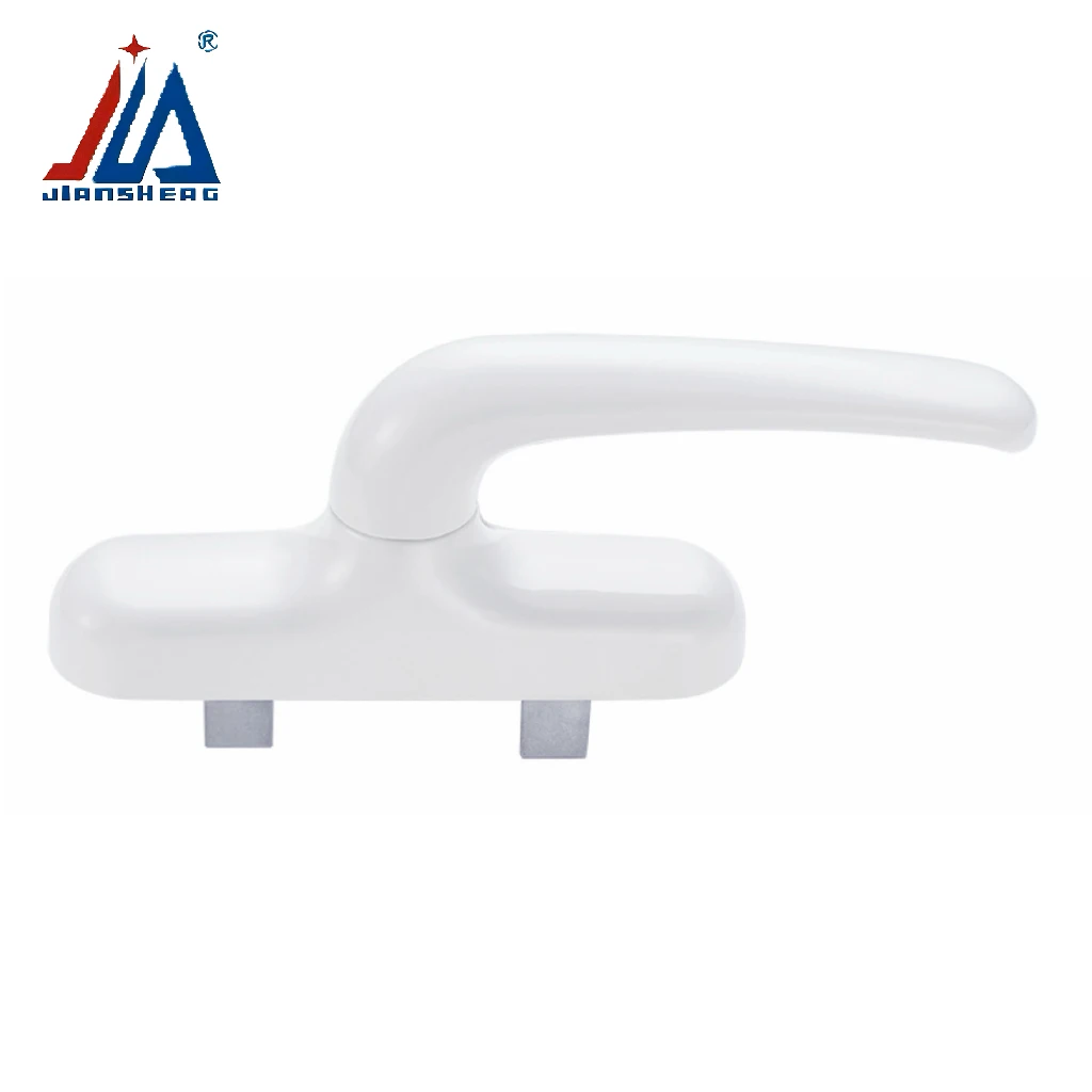 Poignée de verrouillage de fourche bidirectionnelle en alliage d'aluminium, grande poignée ergonomique pour portes/fenêtres en aluminium, Durable, antirouille, esthétique élégante