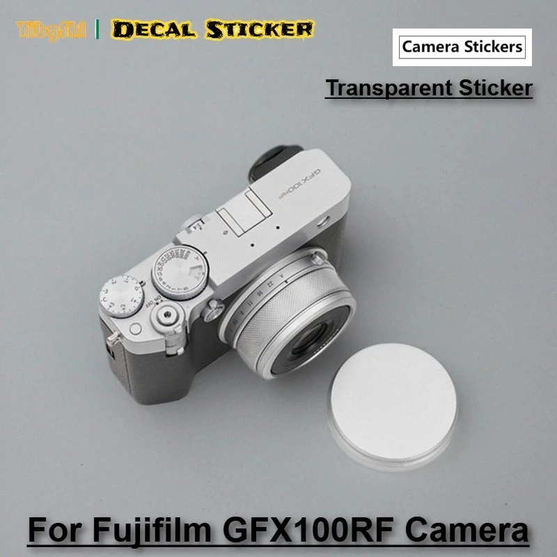 

Прозрачная виниловая пленка-наклейка для камеры Fuji GFX100RF, защитная пленка для корпуса камеры, защитное покрытие GFX100 RF GFX 100RF