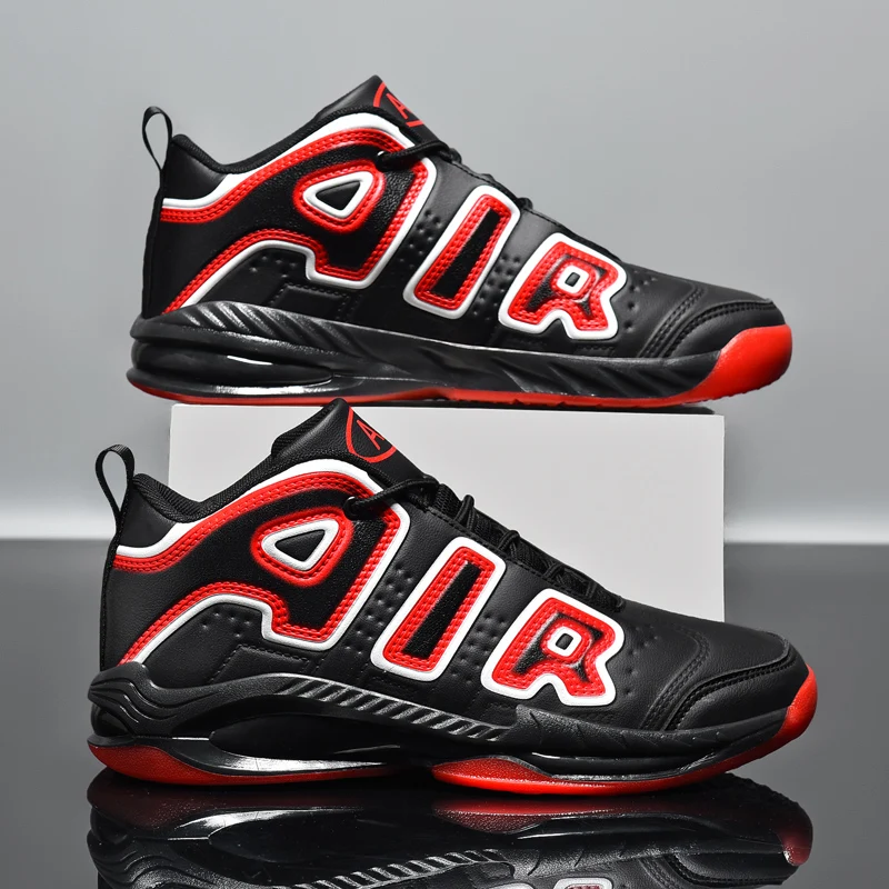 

Men's Basketball Shoes Breathable Cushioning Non-Slip Wearable Sports Shoes Gym Training Athletic Basketball Sneakers sports