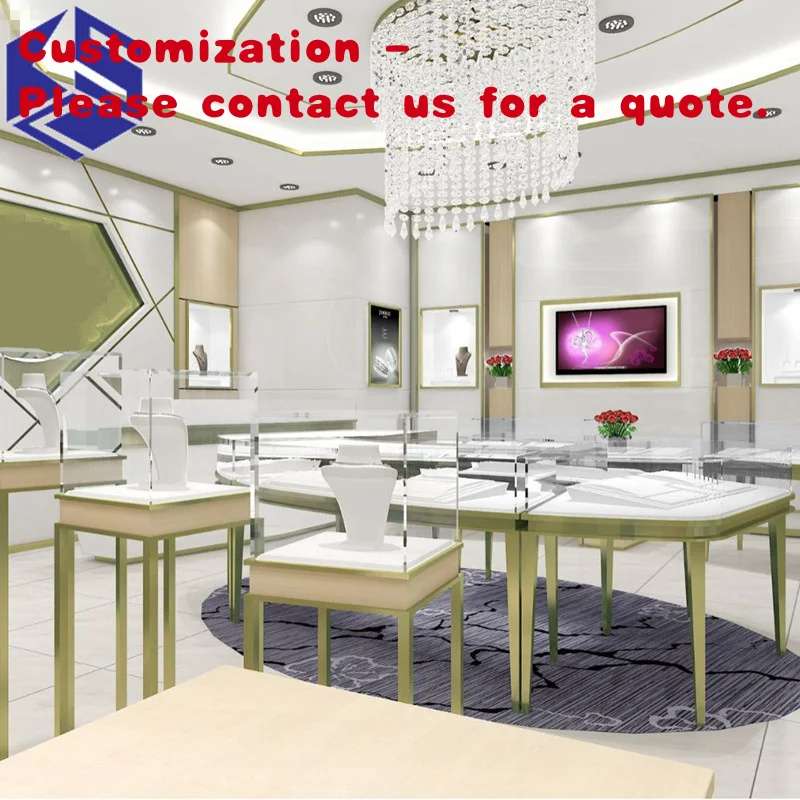 

custom.Jewelry Display, Glass Display Cabinet, Store Design and Production Shopping Malls