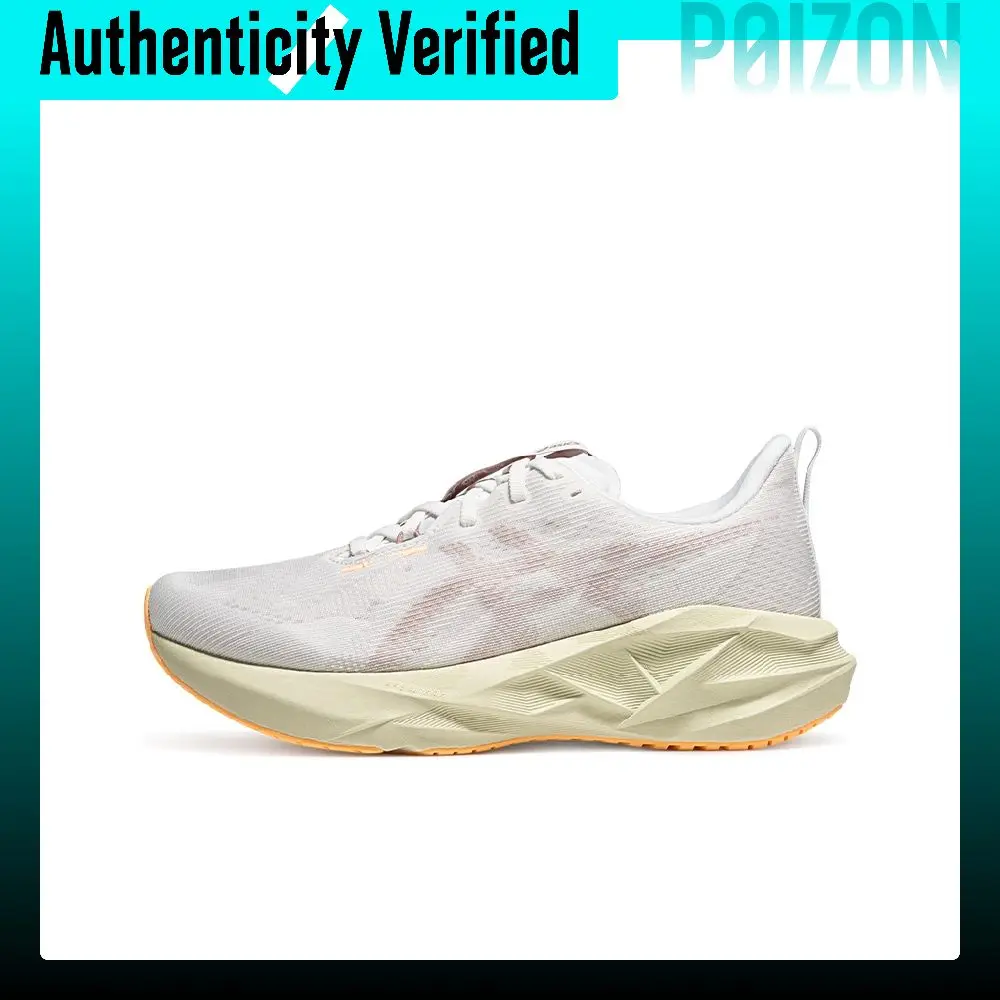 ASICS NOVABLAST 5 Mesh Breathable Low top Running Shoes Men's White Pink Purple 1011B974-101