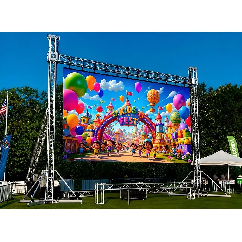 P2.604 High Smooth Refresh LED Rental Wall for Live Streaming Room Expo Booth & Stage Performance