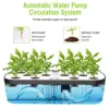 Hydroponic Growing System Kit Ultimate 52-Pod Indoor LED Light Tower