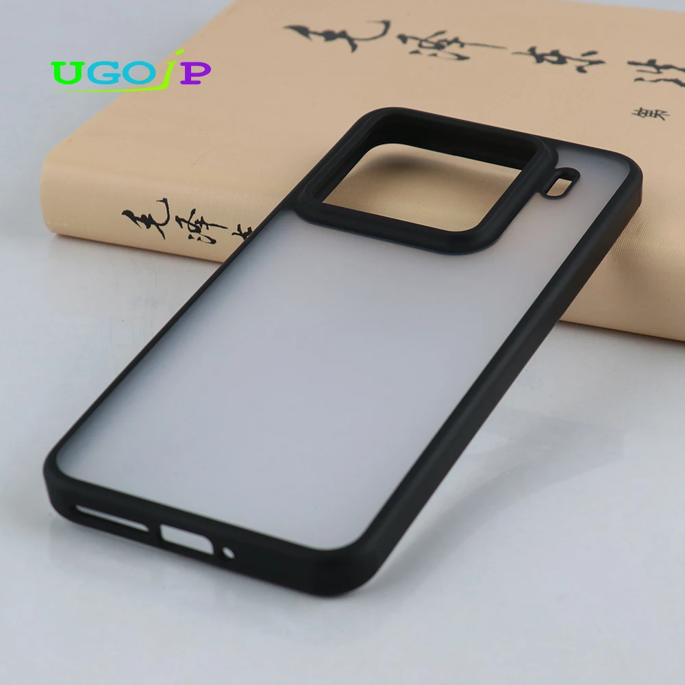 UGOJP Phone Case For Xiaomi Mi 15 Ultra Transparent shockproof Cover For Xiaomi Mi 15 Pro Anti drop Matte Frosted PC Back Shell