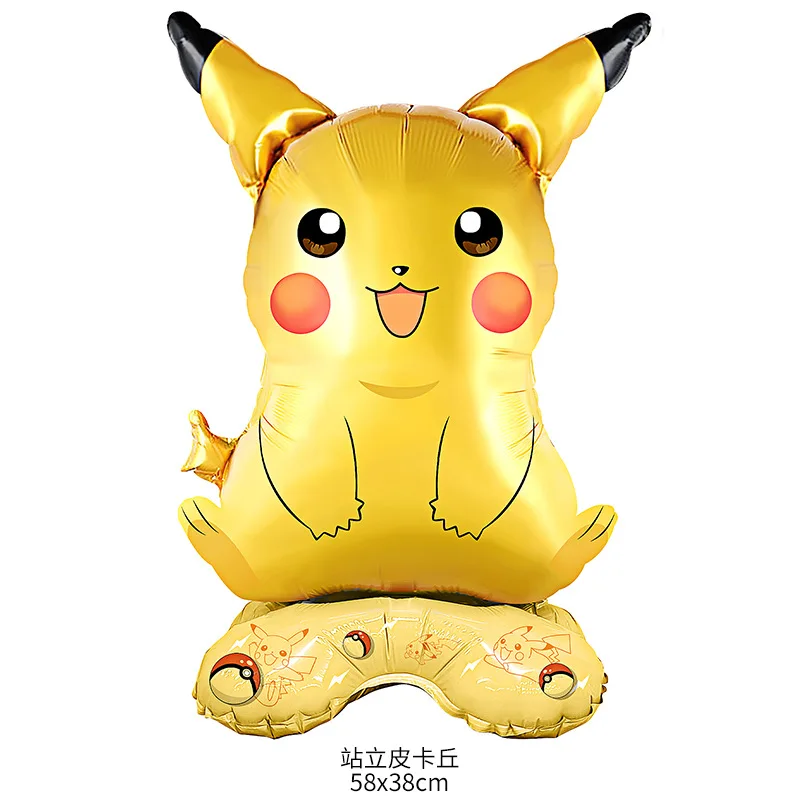 Foil Pokemon Balloon pikachu Party Supplies Pikachu Balloon Balloons For Kids Birthday Party Dcorations Baby Shower Gift Toys