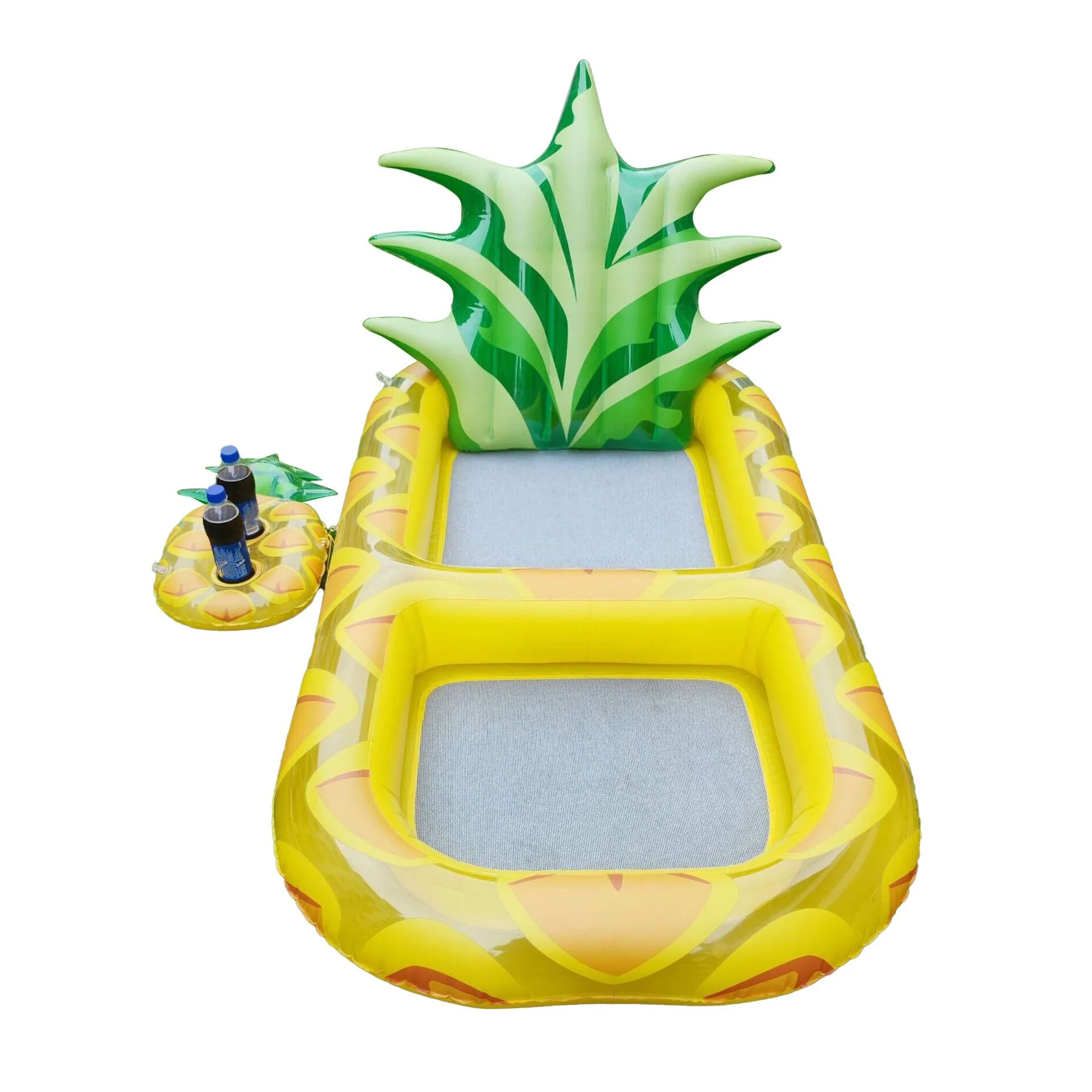 Obst aufblasbare Pool Float mit Getränke haltern Rückenlehne Strand Float Liegestühle Sommer Strand Schwimmbad Party Spielzeug Lounge