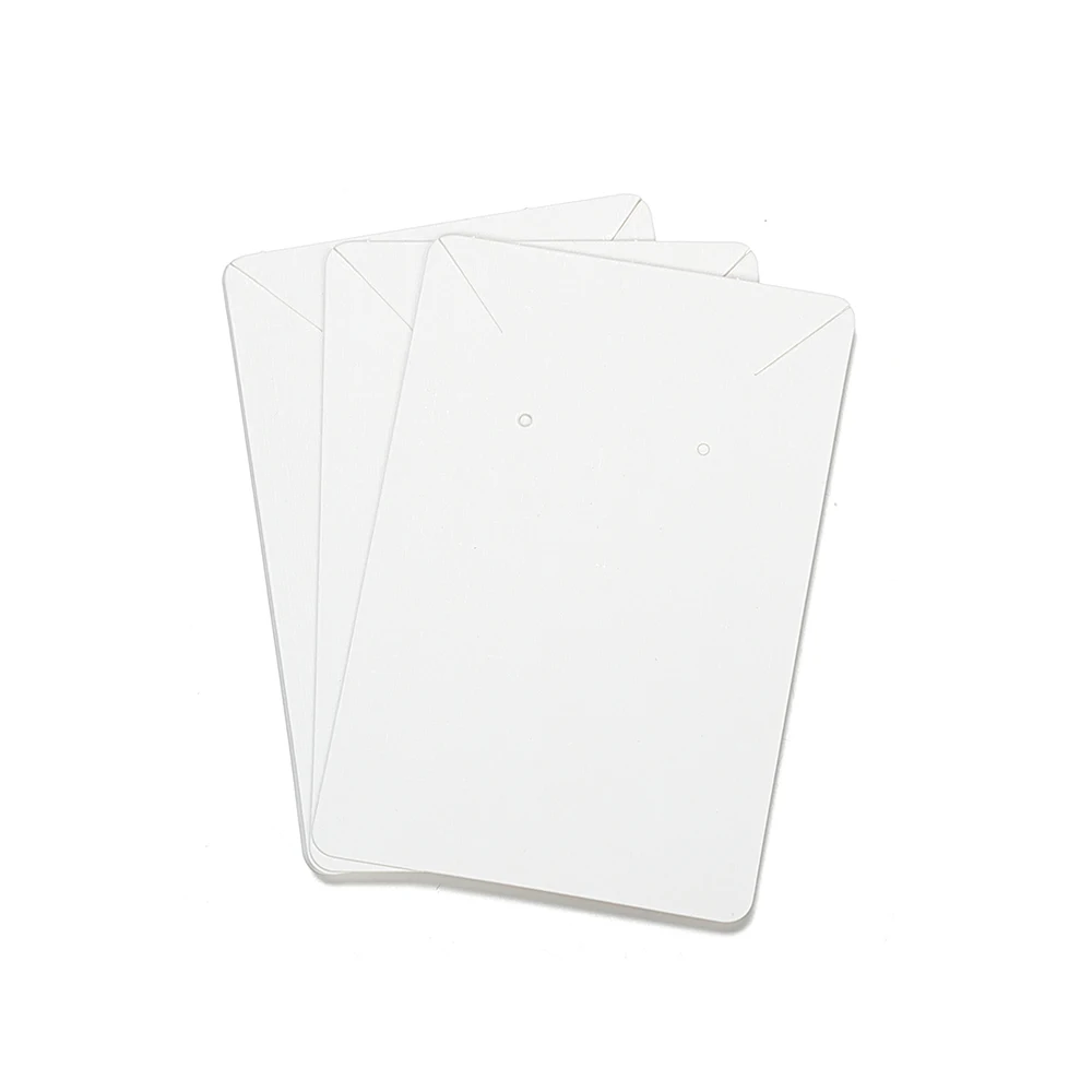 50pcs 6x9cm Earrings Necklaces Display Cards