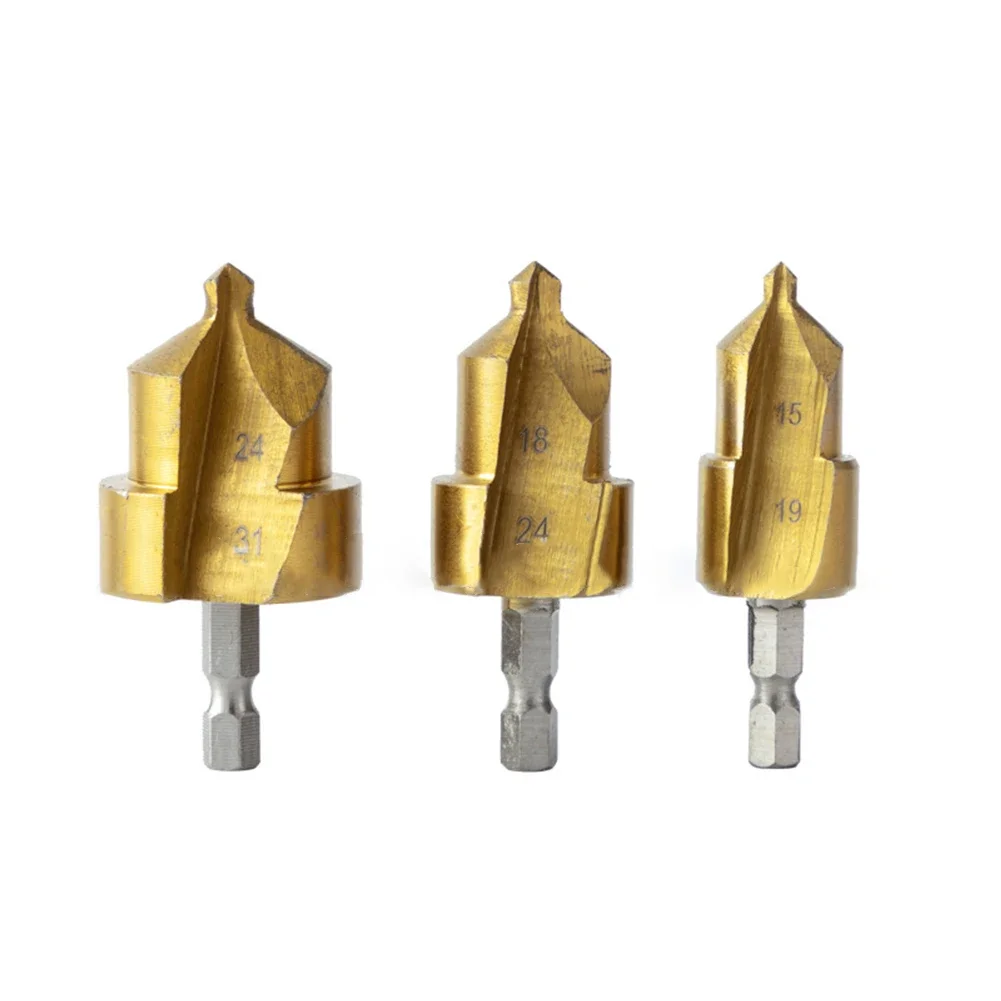 High Quality Drill Bit Water Pipe Puncher Hexagonal Handle Stable Clamping Easy To Assemble Easy To Disassemble Expansion Punch