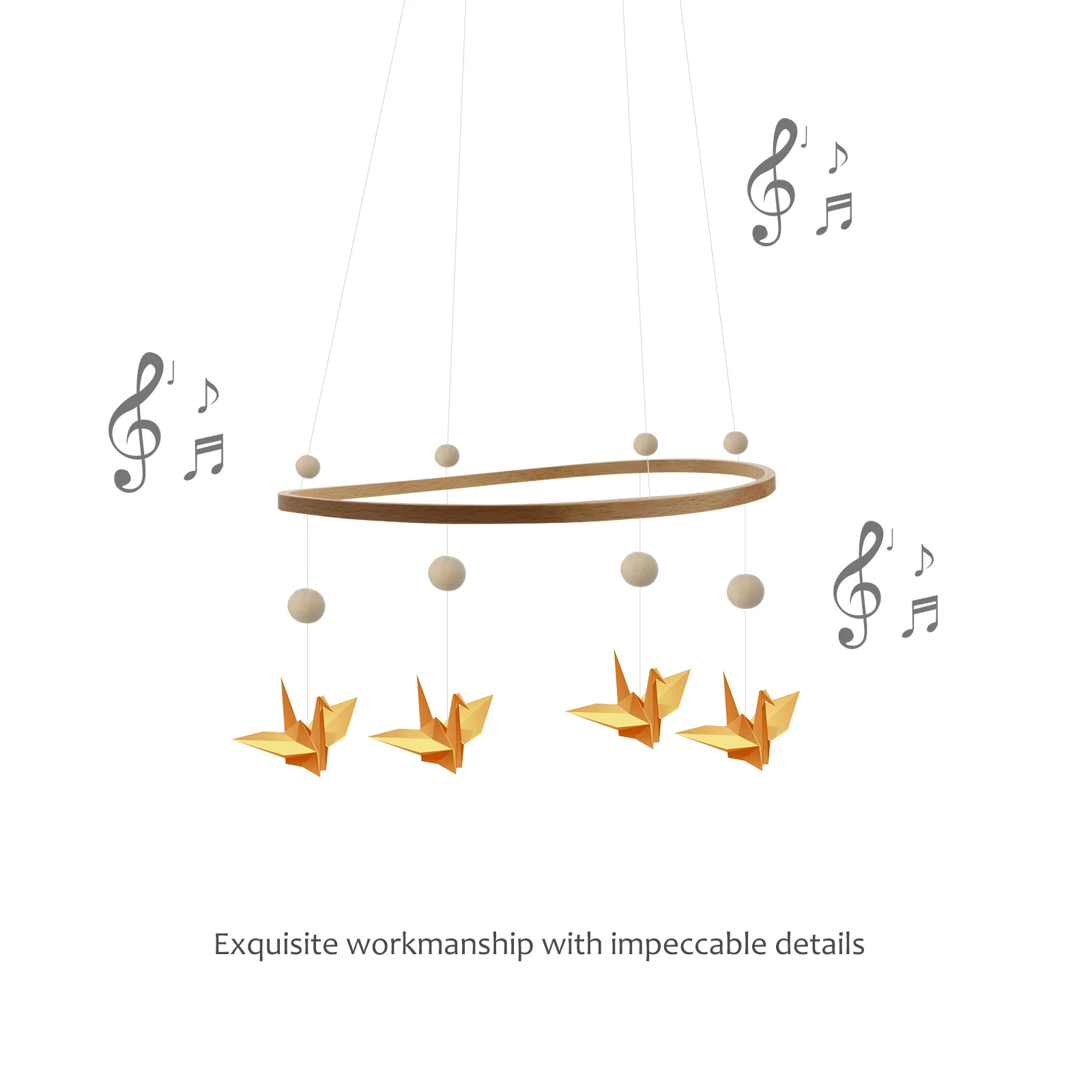 

1Set DIY Wind Chime Material Kit Exquisite Craftsmanship Safe Odorless Easy Install Bedroom Living Room Car Decor