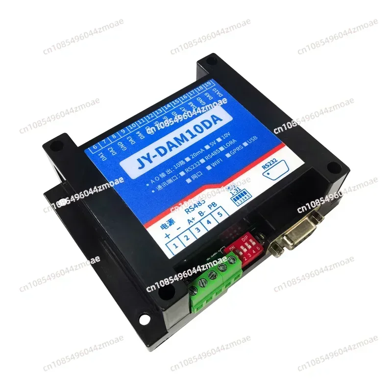 DAM10DA 10-channel analog output module / 10DA / 4 ~ 20mA / 485 interface / modbus protocol source