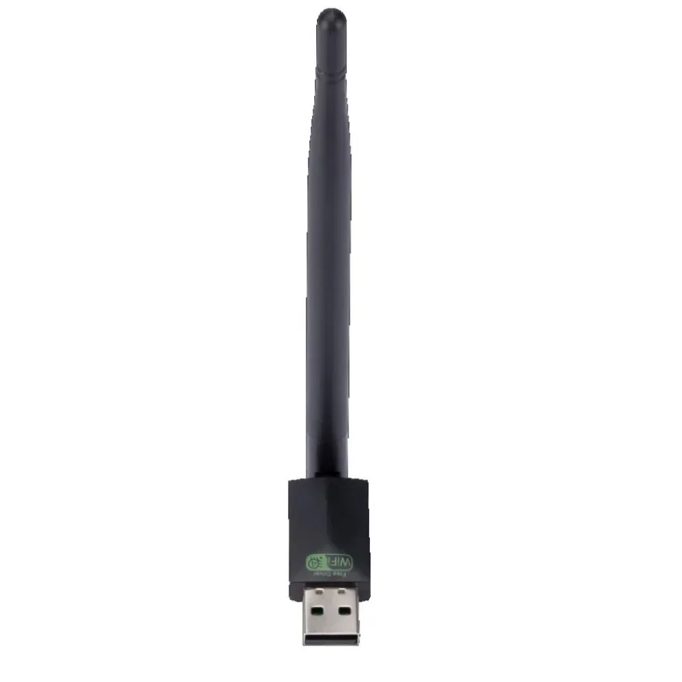 150Mbps Wireless Network Card Mini USB WiFi Adapter LAN Wi-Fi Receiver Dongle Antenna 802.11 b/g/n for PC Laptop Windows