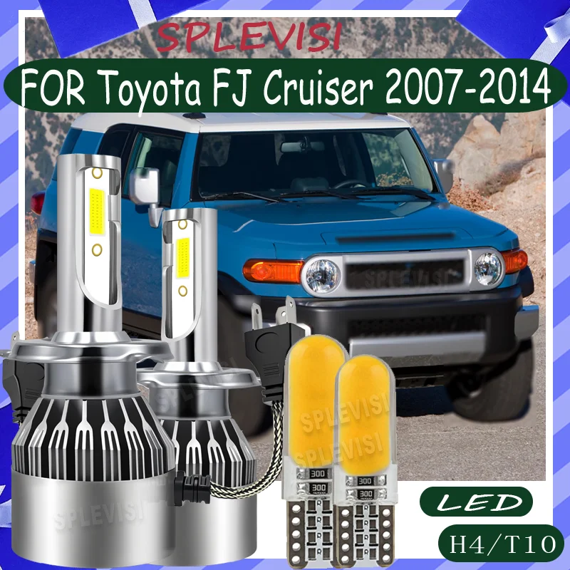 

Мгновенный запуск, без задержки, беспорядочная покупка, светодиодная фара 9003 H4 для Toyota FJ Cruiser 2007 2008 2009 2010 2011 2012 2013 2014