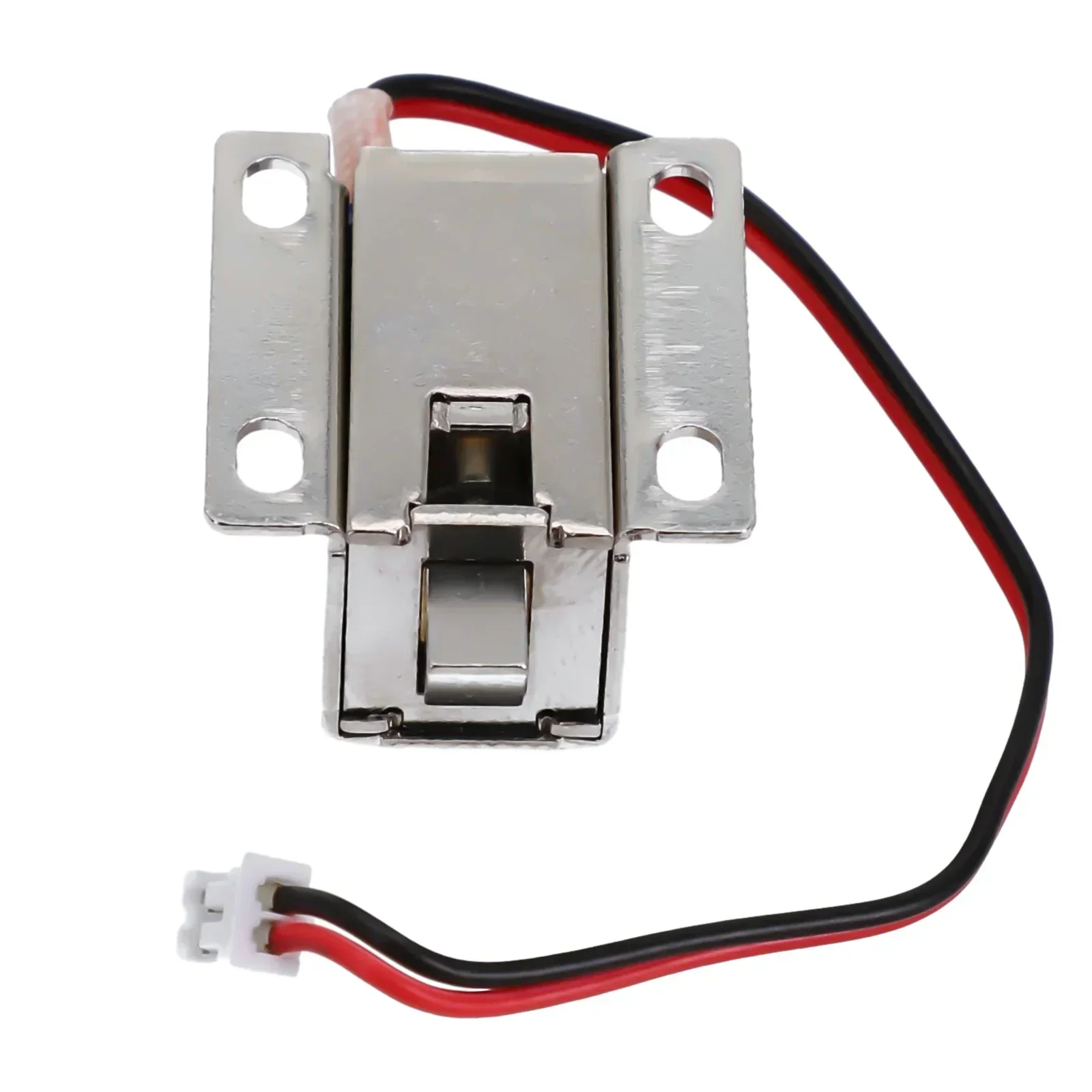 1 Pcs Electronic Latch Lock Catch Door DC 12V 0.35A Electro-Magnet Release Solenoid Slant Slug Furniture Hardware Fittings