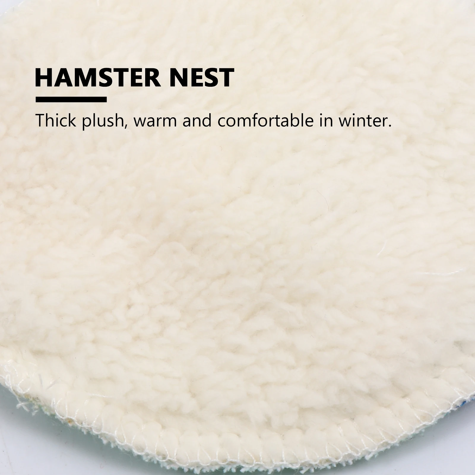 

Lovely Fruit Shape Hamster Hanging Bed Warm Cotton Inside Cozy Sleeping Nest for Small Pets Winter Warmth Cage Accessories