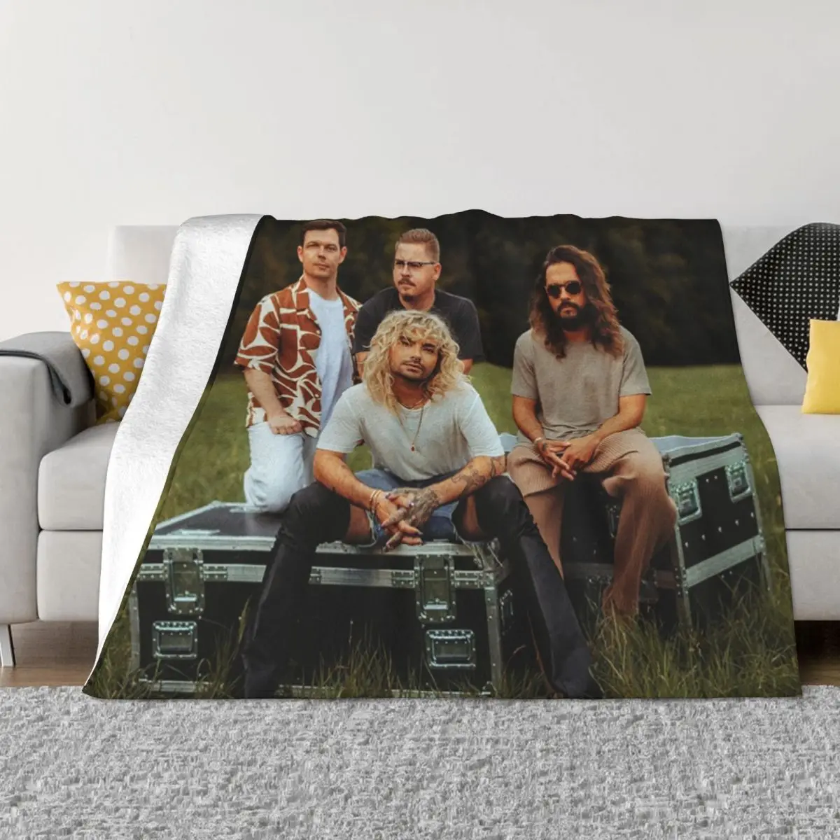 

Tokio Hotel Band 002464, теплое одеяло для кровати, подарок на день рождения, комфортные теплые мягкие одеяла и одеяла, пледы