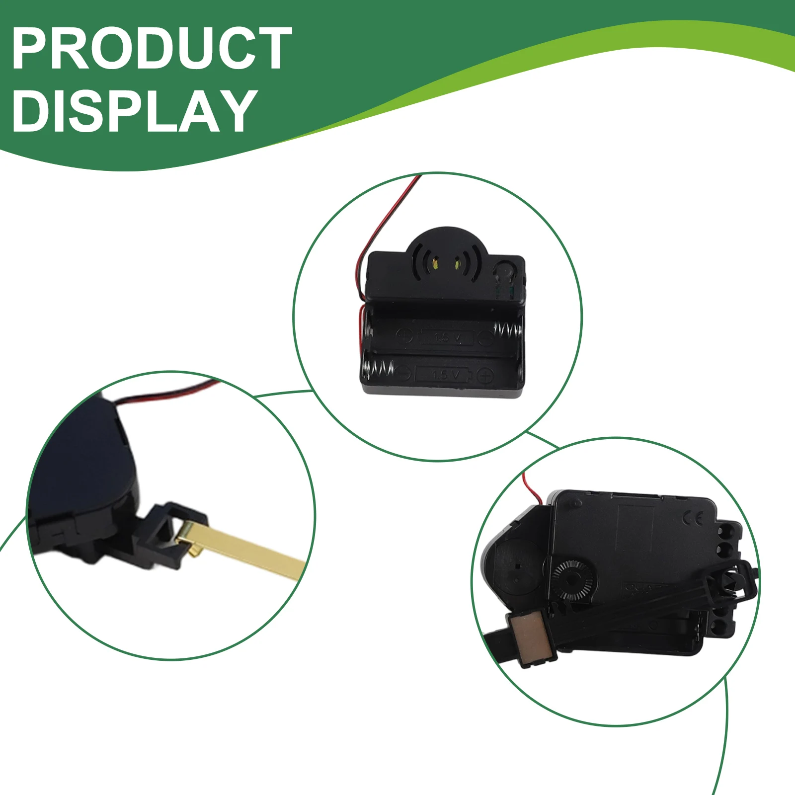 Replacement Clock Movement Set with Hourly Swing Mechanism Music Box Pendulum and Pointer for Various Clock Types