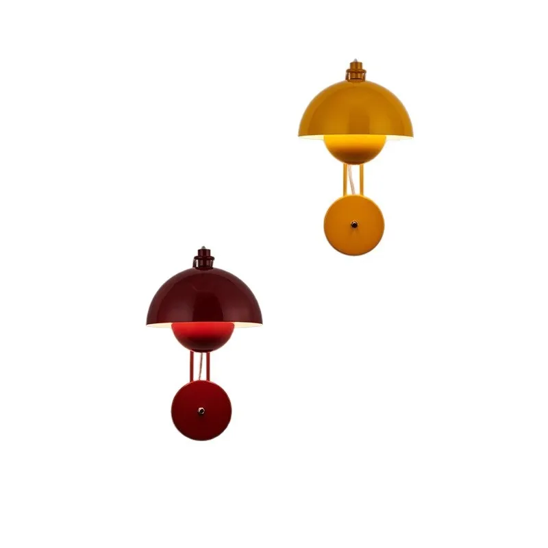 

Bedroom bedside lamp, modern minimalist aisle living room background wall lamp