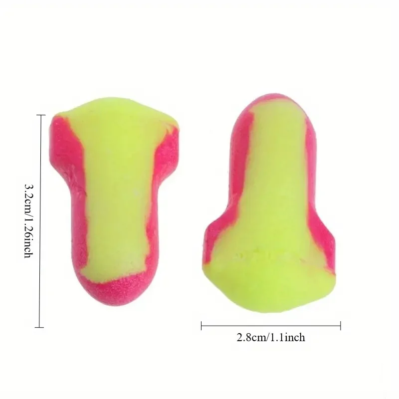 5 Pairs Reusable Earplugs for Sleeping, Snore Blocking, Travel & Work. Soft, Comfortable & Cordless.